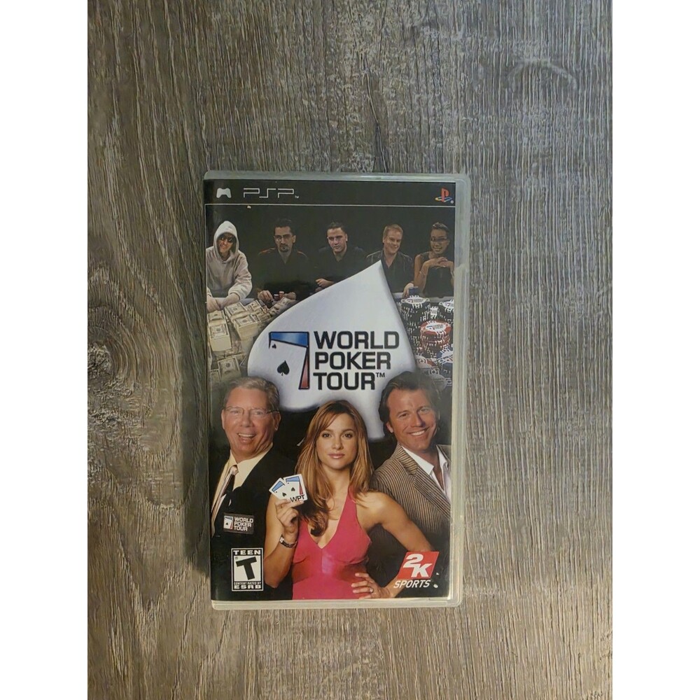 World Poker Tour Sony PSP Game
